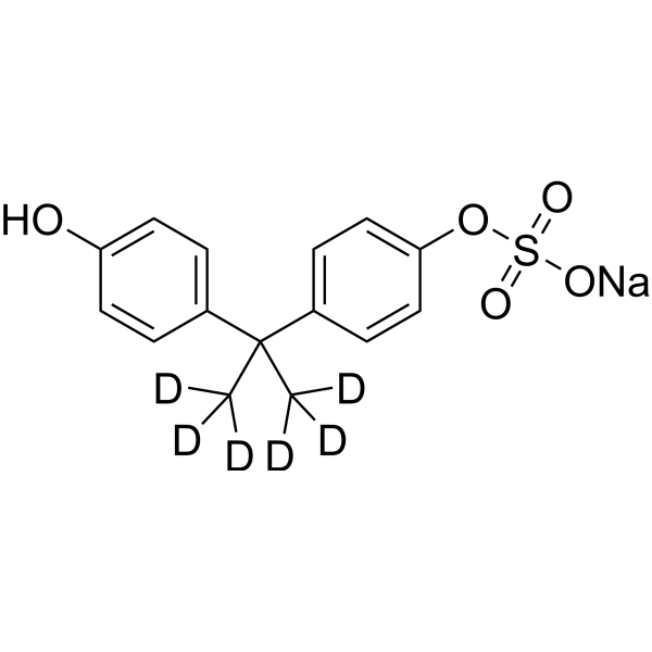 Bisphenol A monosulfate-d6 sodium 2733721-65-6
